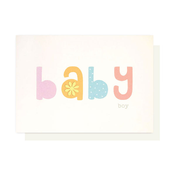 BOY BABY CARD