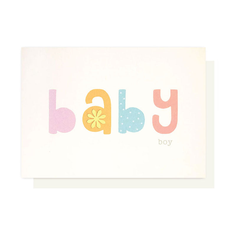 BOY BABY CARD