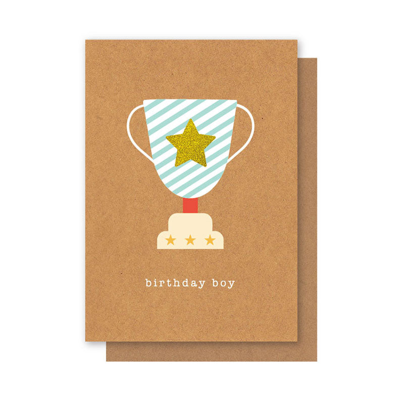 TROPHY BIRTHDAY CARD