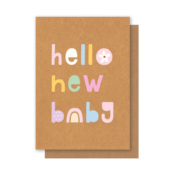 HELLO NEW BABY CARD