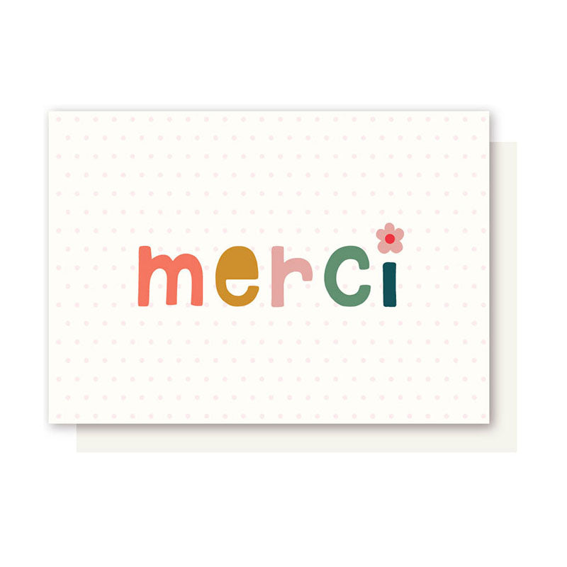 MERCI THANK YOU CARD