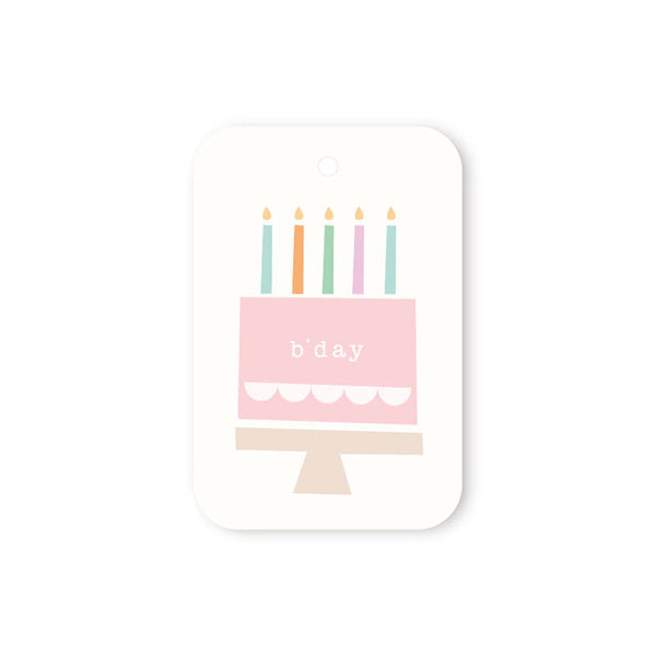 CAKE + CANDLES TAG