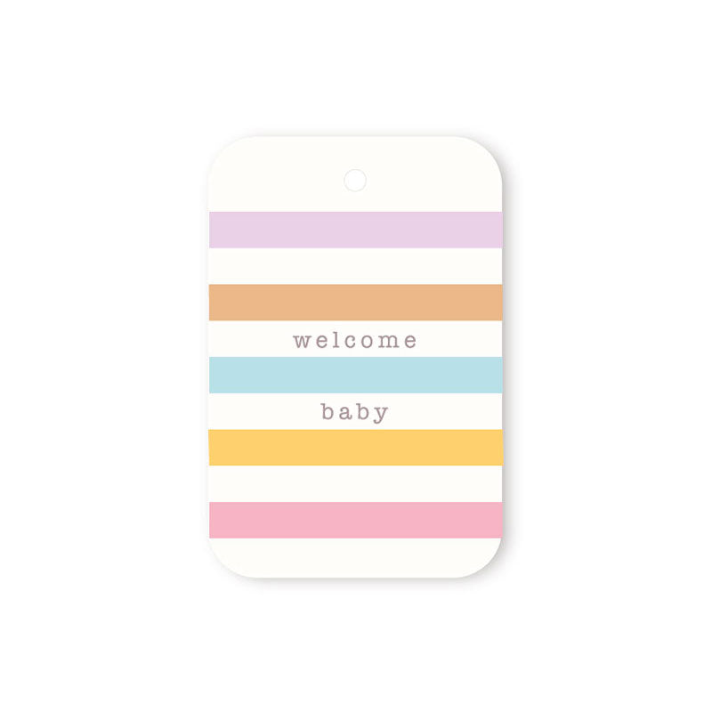 STRIPED BABY TAG